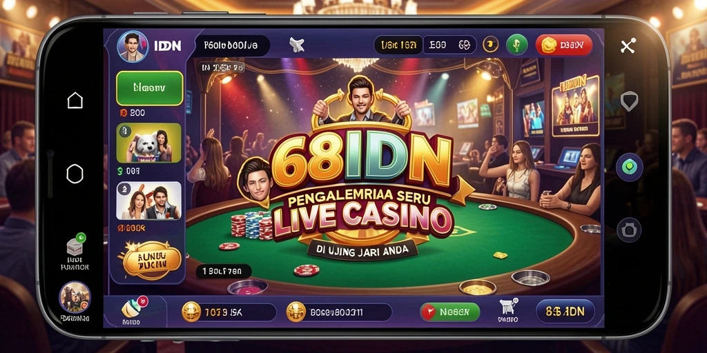 Tangkapan layar permainan Live Casino yang menarik dan interaktif.