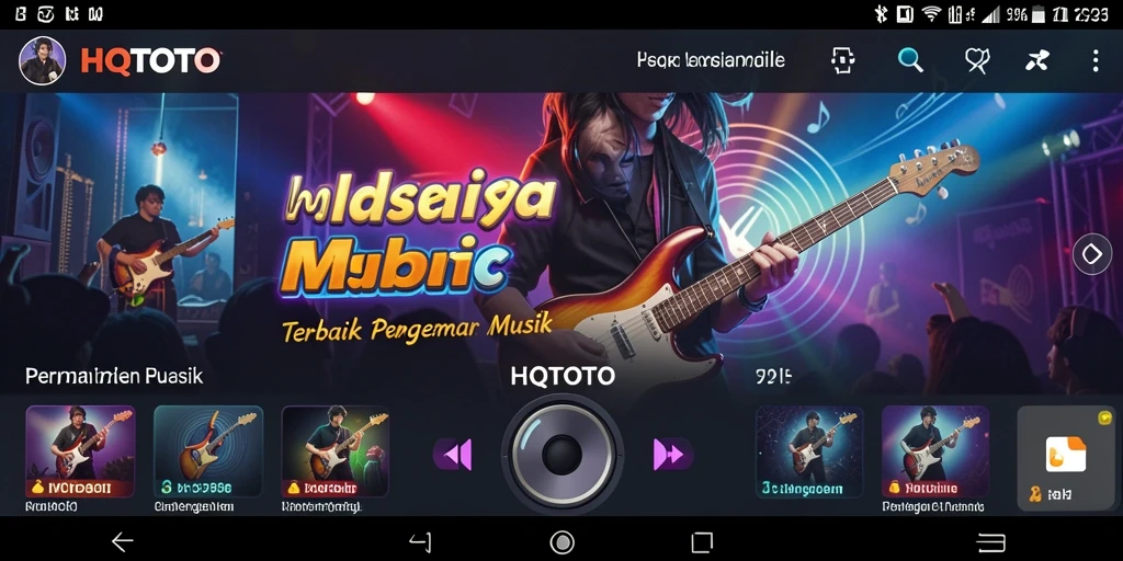 Tampilan gameplay HQTOTO yang menarik dan interaktif.