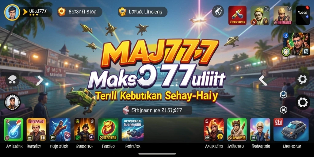 Tampilan antarmuka MAJ777 yang sederhana dan intuitif untuk meningkatkan produktivitas.