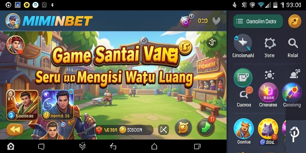 Tampilan gameplay MIMINBET yang seru dan mengasyikkan.