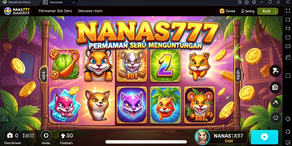 Gameplay seru NANAS777 dengan fitur Slot menarik.