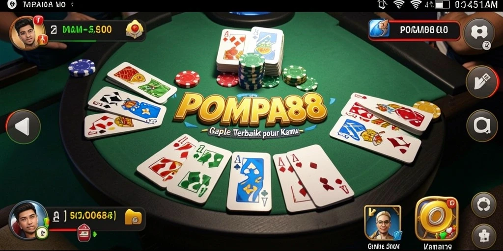 Tampilan gameplay seru di POMPA88 yang menampilkan momen saling serang.