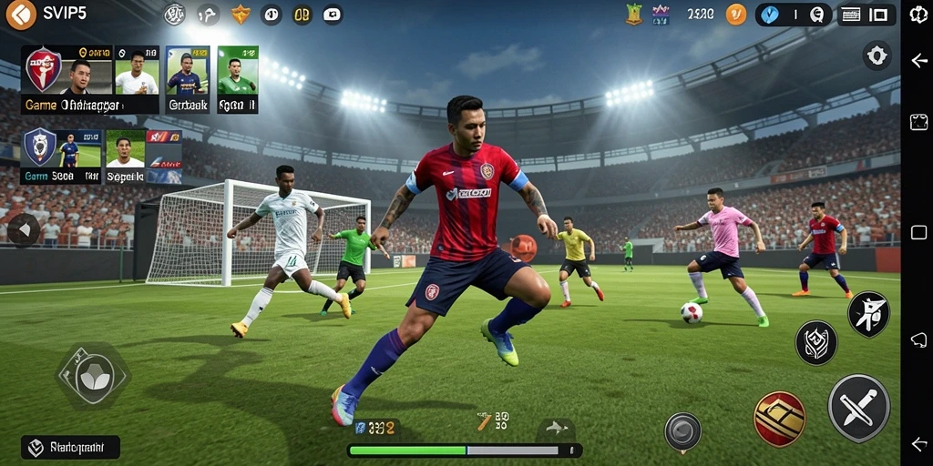 Tampilan gameplay SVIP5 yang seru dan menegangkan.