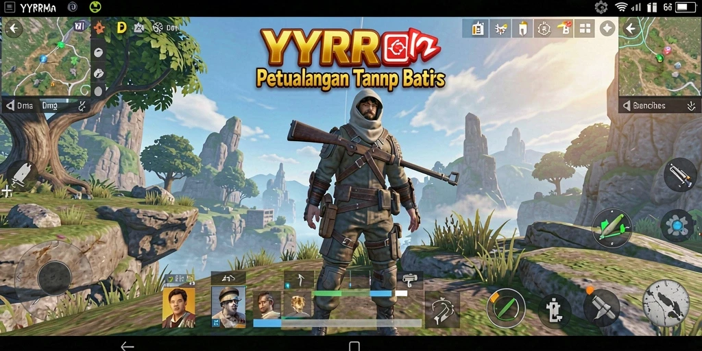 Screenshot gameplay Open World yang menakjubkan dari YYRR.